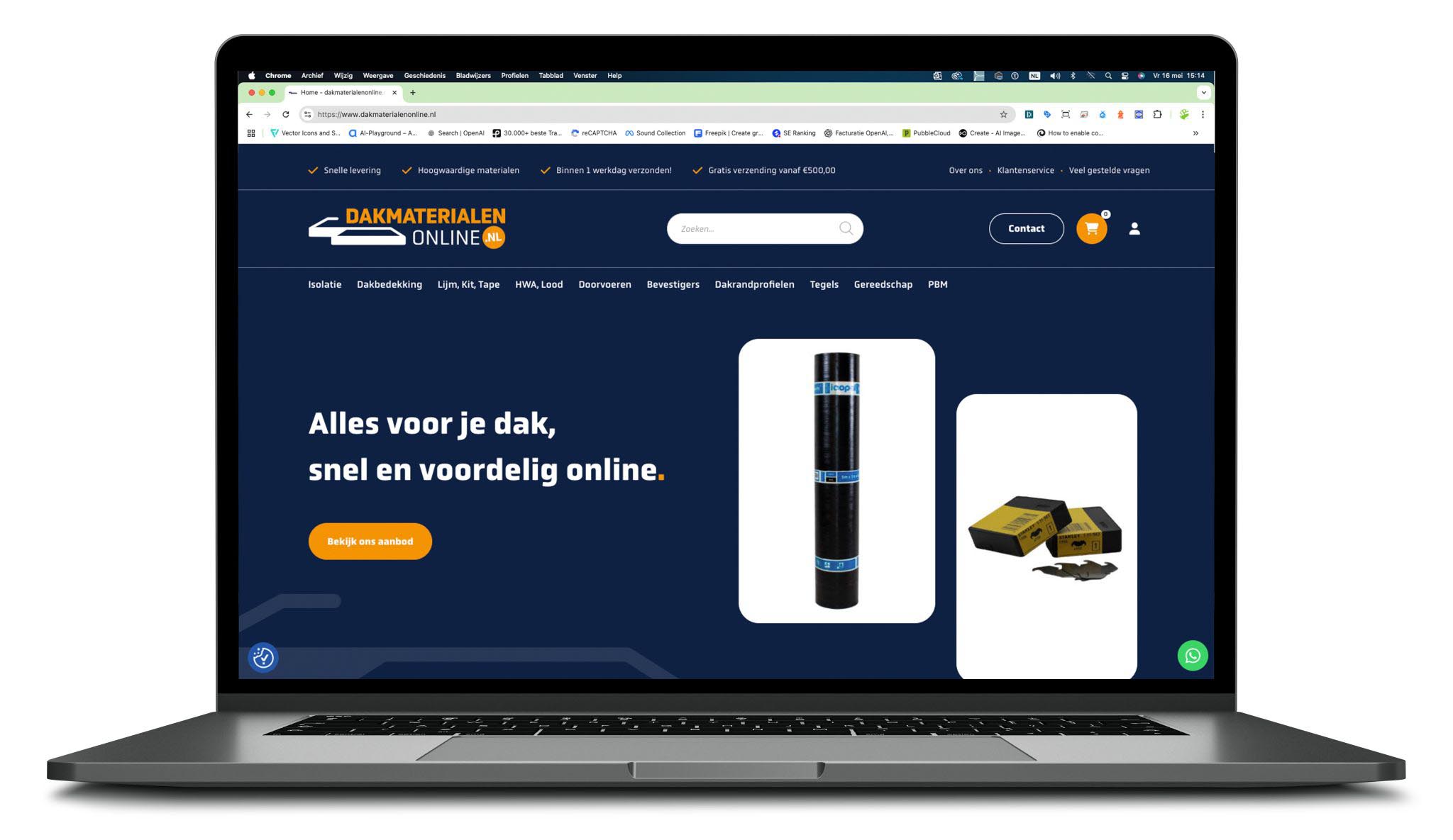 Maatwerk WooCommerce webshop