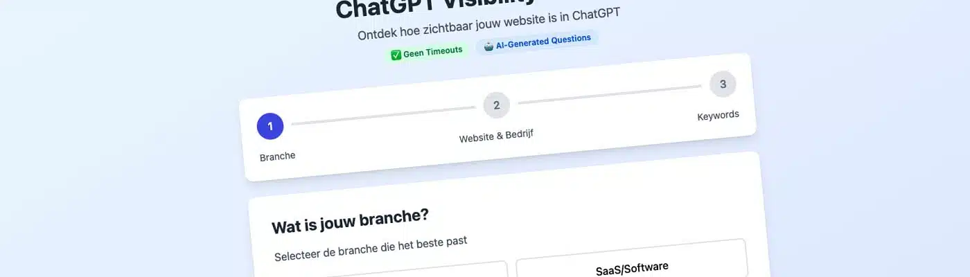 AI Optimalisatie GEO