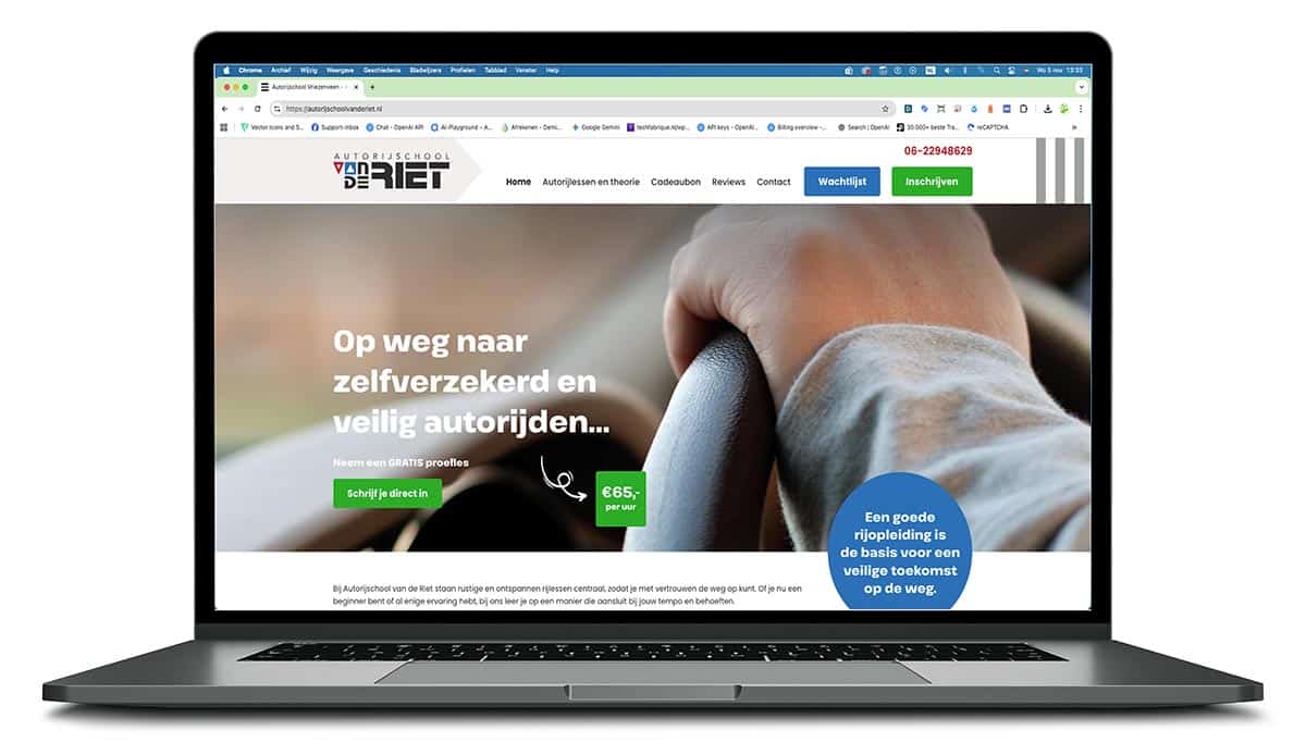 Autorijschool van de Riet